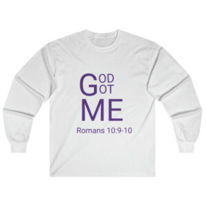 God Got Me Ultra Cotton Long Sleeve Tee