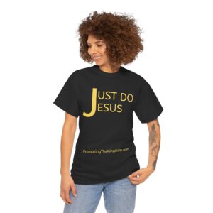 Unisex Heavy Cotton Tee - Just Do Jesus Inspirational Shirt