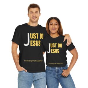 Unisex Heavy Cotton Tee - Just Do Jesus Inspirational Shirt