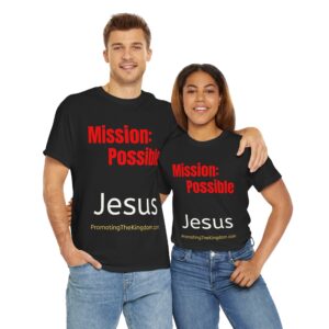 Unisex Heavy Cotton Tee - Mission Possible Inspirational Shirt
