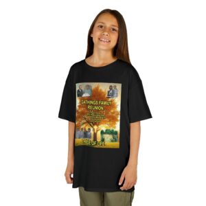Family Reunion Kids Tee, Tree of Life T-Shirt, Gifts for Kids, Fall Gatherings Apparel, Kids Family Shirt